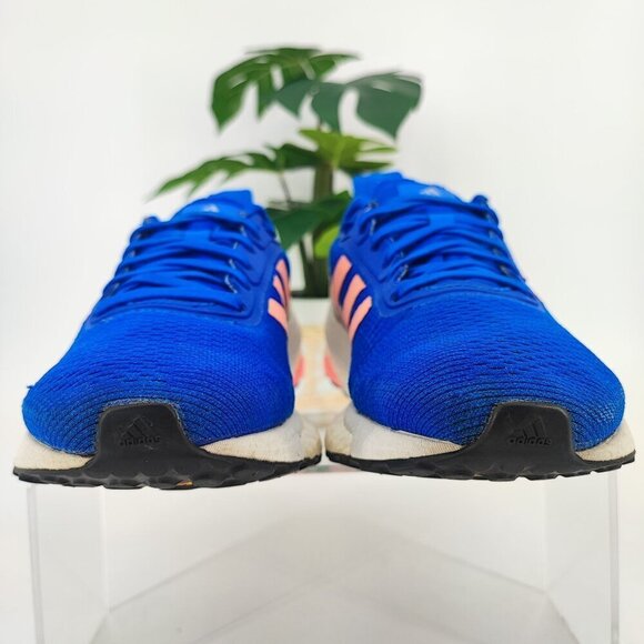 Adidas Women's Solar Glide Blue Mesh Running Sneakers EE4305 Size 7 - Picture 2 of 8